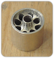manually milled piston