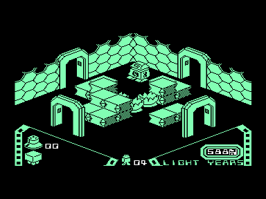 Скриншот: Alien 8