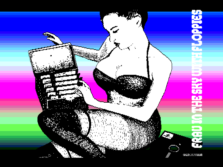 Скриншот: Frau in the Sky with Floppies