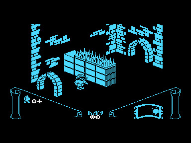 Скриншот: Knight Lore