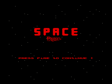 Скриншот: Space Demon